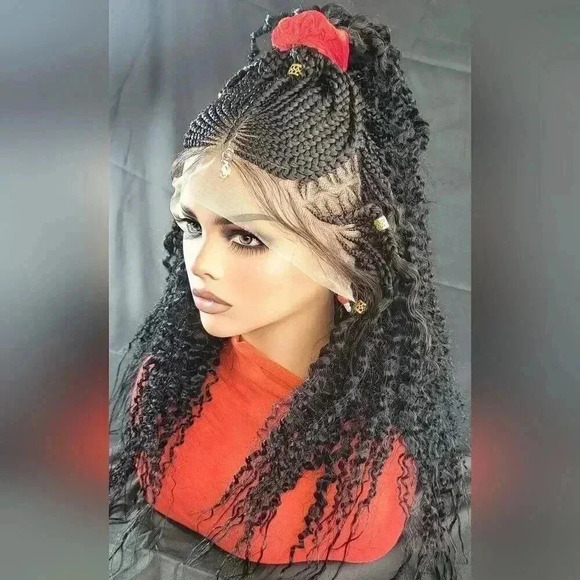 Premium Handmade BraidedLace Wigs for Working Women -Versatile, Lightweight, NWT - Picture 8 of 15